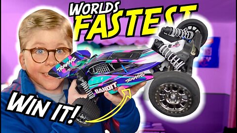 The WORLDS Fastest Traxxas Bandit (Stock) - Could Be Yours!