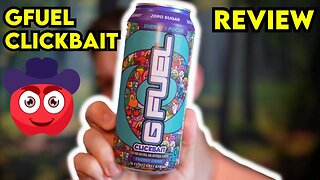 GFUEL CLICKBAIT Energy Drink Flavor Review