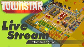 Town Star: LIVE Decorated Cake