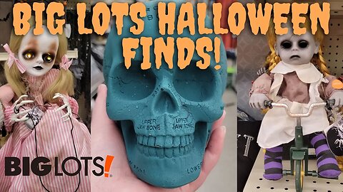 LOTS OF HALLOWEEN IN STORES NOW! | SHOP WITH ME! | BIG LOTS | @Big Lots #BIGLOTS #halloween