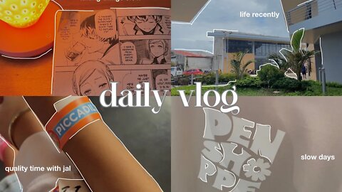 daily vlog: life recently, jamming session, quality time with jal, slow days 🤍