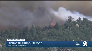 Bighorn Fire enters new phase