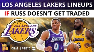 Check Out The Lakers’ Best Lineups IF Russell Westbrook Trade Talks Fall Through