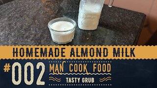 Homemade Almond Milk | A Recipe that simply rocks!