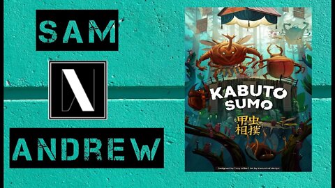 Kabuto Sumo Gameplay Overview & Review (GenCon Meetup?!)