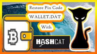 restore your lost bitcoin wallet pin code with hashcat
