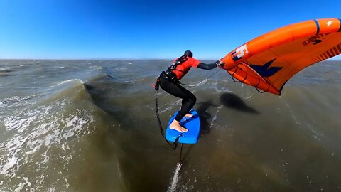 Coyote Point - Big Rollers Way Out in the Channel