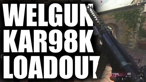 WELGUN & KAR98K Meta Loadout (Best Attachments for This Sub Machine Gun & Sniper Rifle)