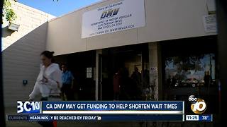 CA DMV may get funding to help shorten wait times