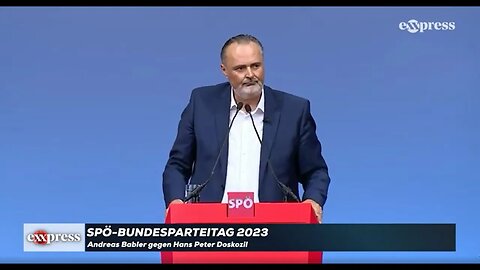 SPÖ Parteitag: Rede Hans Peter Doskozil - "Verlernt, der Bevölkerung zu dienen"