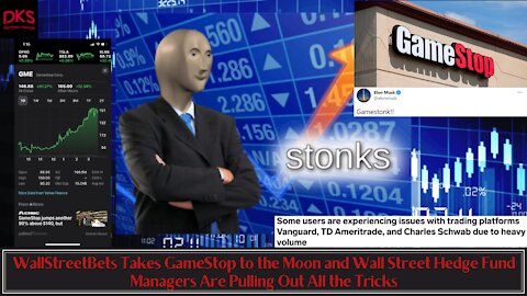 WallStreetBets Takes GameStop to the Moon and Wall Street Managers Are Pulling Out All the Tricks