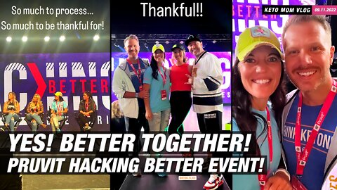 Hacking Better And Growing Together! What An Incredible Event! | KETO Mom Vlog