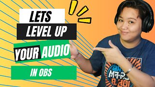 HOW TO MAKE BETTER AUDIO QUALITY IN OBS