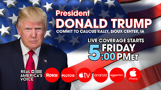 PRESIDENT TRUMP COMMIT TO CAUCUS RALLY SIOUX CENTER. IOWA