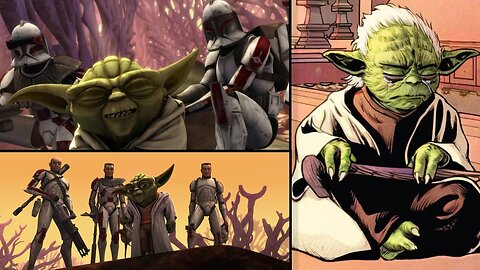 The fate of the three clone troopers Yoda befriended in The Clone Wars' episode "Ambush".