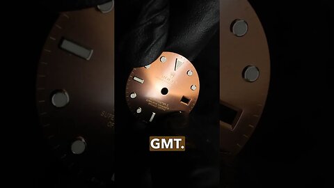 Upgrade Your GMT - Brown Swiss Dial Insert Transformation #gmt #rolex #business #shorts