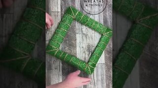 Wreath DIY - Shorts - Artificial Grass Wreath