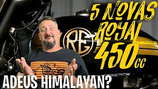 5 NOVAS ROYAL 450 Chegando 🔥🔥! SCRAM e Himalayan 411 Estão Ameaçadas?