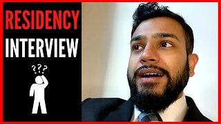 Residency Interview | Questions I Was Asked | VLOG