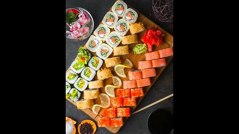 Receitas de Sashimi, Sushi e Rolls