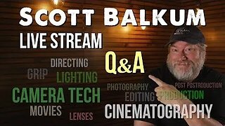 I’m Back Baby! Friday Filmmaking LIVE STREAM - Let’s talk about filmmaking and life!