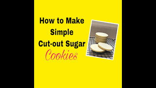 No Spread (Cut-Out) Sugar Cookies | EmzyCooknbake