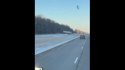 Jackknife On Highway 401