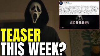 Are We Getting A Scream 6 Teaser Trailer This Week?