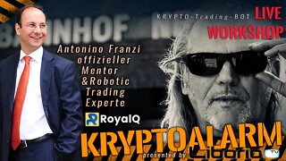 Royal Q - Workshop mit dem offiziellen Mentor & Robotic Trading Experten Antonino Franzi