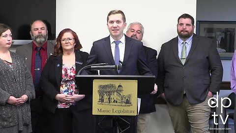 Carl Woock, Esq Speaking at Respect Maine Presser