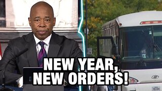 NYC Mayor Eric Adams Issues Executive Order Targeting Buses Carrying Migrants With Seizure