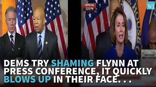 Dems Try Shaming Flynn At Press Conference