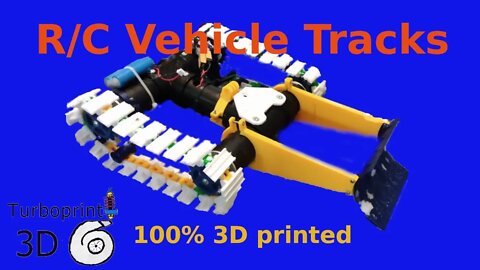 3dprinted Snow Tracks / Snowplow