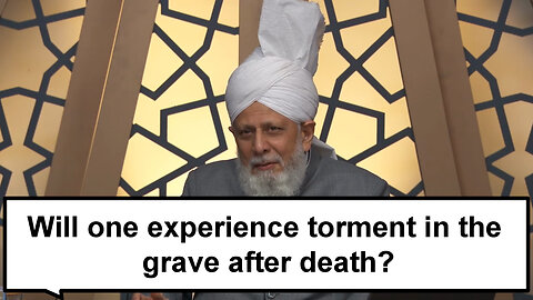 Will one experience torment in the grave after death?