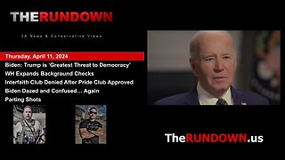 #697 - Biden says Trump is the "Greatest Threat to Democracy"