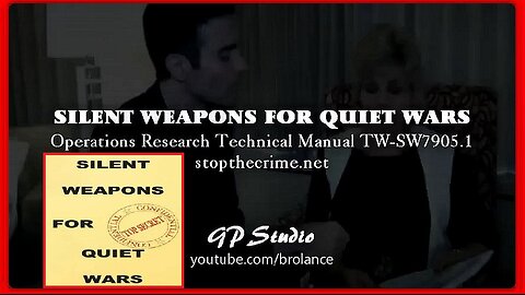 SILENT WEAPONS FOR QUIET WARS (TOP SECRET) | 1954 [FULL DOCUMENT] | FULL READ