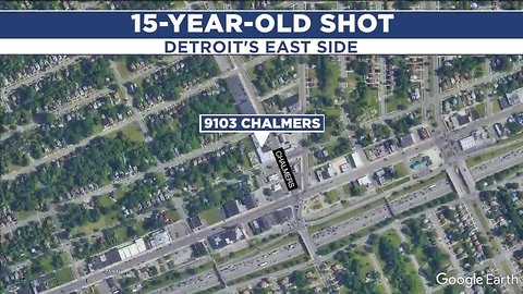 Teen shot multiple times on Detroit's east side, police investigating