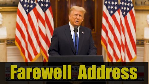 WATCH: Donald J. Trump Farewell Address Speech