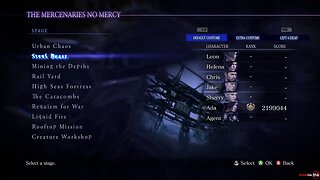 Resident Evil 6 | The Mercenaries No Mercy | All Stages (300 Combo) #2