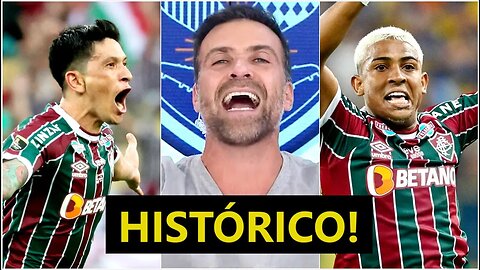 "O FLUMINENSE FEZ HISTÓRIA! HONROU A CAMISA, foi CAMPEÃO da Libertadores sobre o Boca Juniors e..."