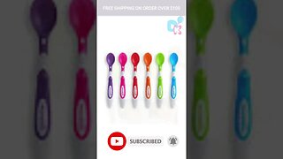 Fisher Price 6pk baby Spoons on Card!!Link in Desription!!