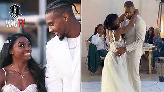 Jonathan Owens & Simone Biles Host Beachside Wedding Ceremony! 💍