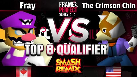 FPS3 Online Top 8 Qual. - FraySSB (Wario,Bowser) vs. Crimson Chin (Fox,Kirby,Pikachu) - Smash Remix