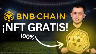 ⚽️ (BSC) BNB CHAIN NFT GRATIS | 🏆 EVENTO del MUNDIAL de FÚTBOL 2022 + SORTEO @BNB Chain (Official)