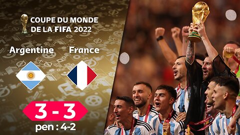 Résumé de la Finale de la Coupe du Monde 2022 au Qatar : France vs Argentine [Flokossama]