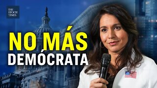 Excongresista demócrata Tulsi Gabbard abandona el partido