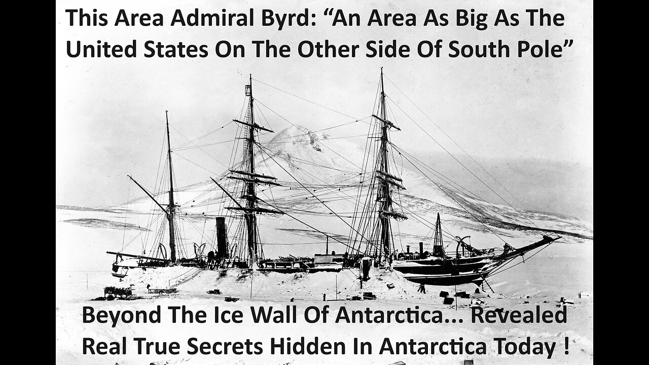 Beyond The Ice Wall Of Antarctica... Revealed Real True Secrets Hidden ...