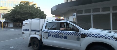 Perth Lockdown Australian Police Harass For No Mask One Hour After Shock Lockdown