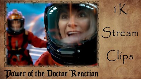 Doctor Who: Power of the Doctor TRAILER REACTION | 1K Stream Clips