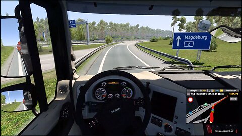 Euro Truck Simulator 2 Muatan 21 Ton Bensin Menuju Prague Czech Republic DAF XF Tractor Head